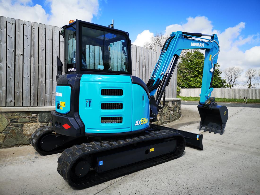 Airman AX55u-7 | New 2025 5 ton Mini Excavator