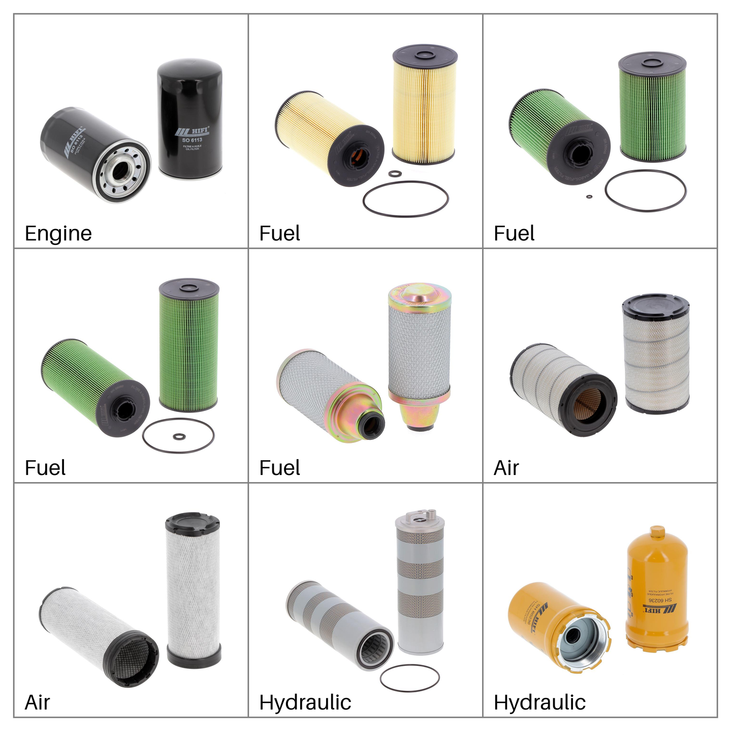 Hitachi ZX210-5 ZX210LC-5 | Filter Kit