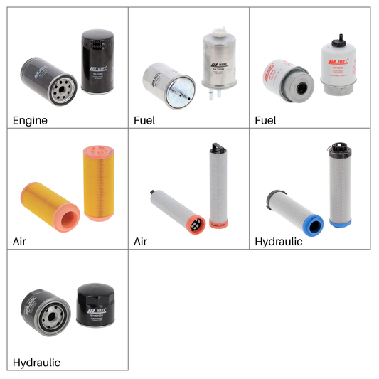 JCB 540-170 Loadall (Non-Turbo, 2005-2012) | Filter Kit