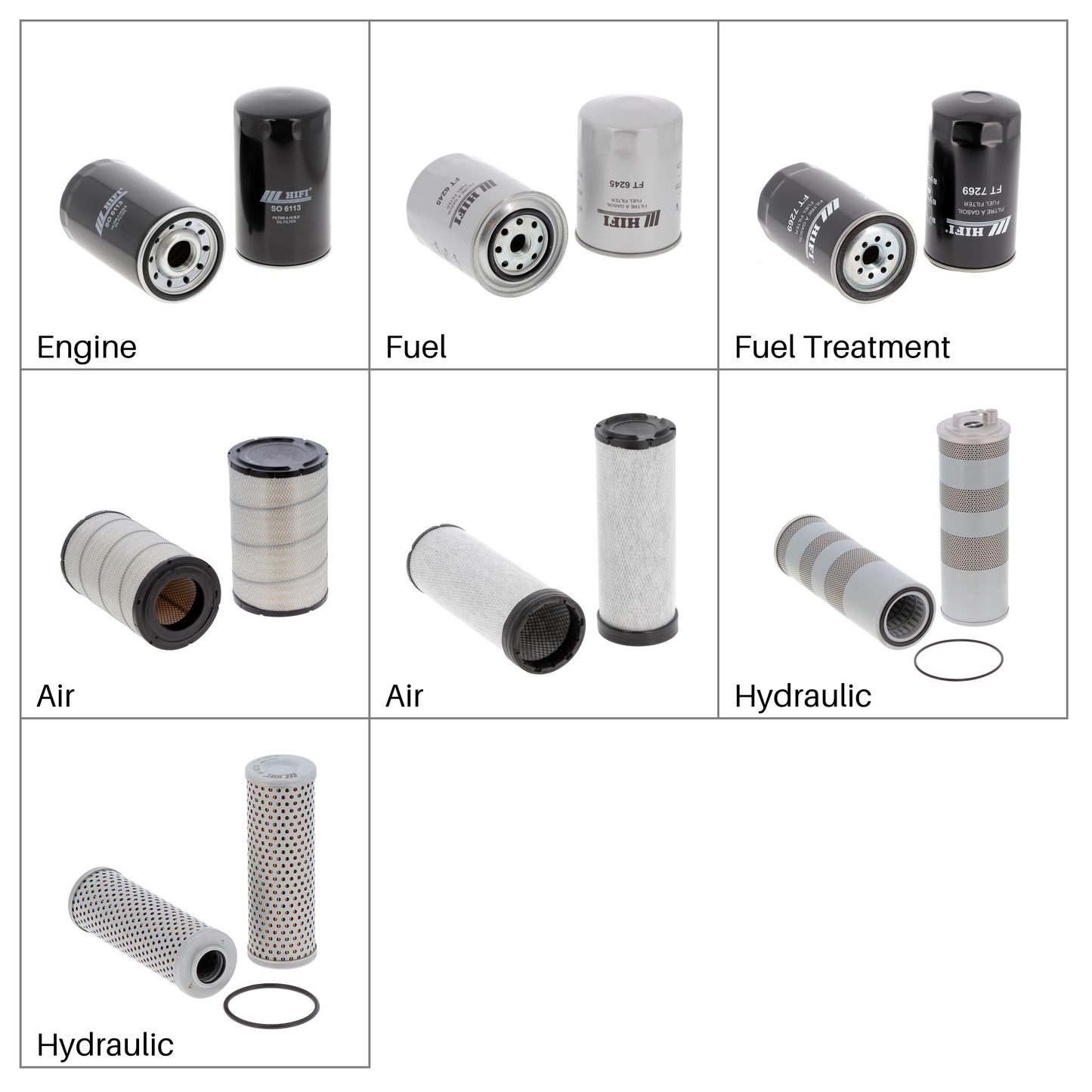 Hitachi ZX210 ZX210-1 ZX210LC ZX210LC-1 | Filter Kit