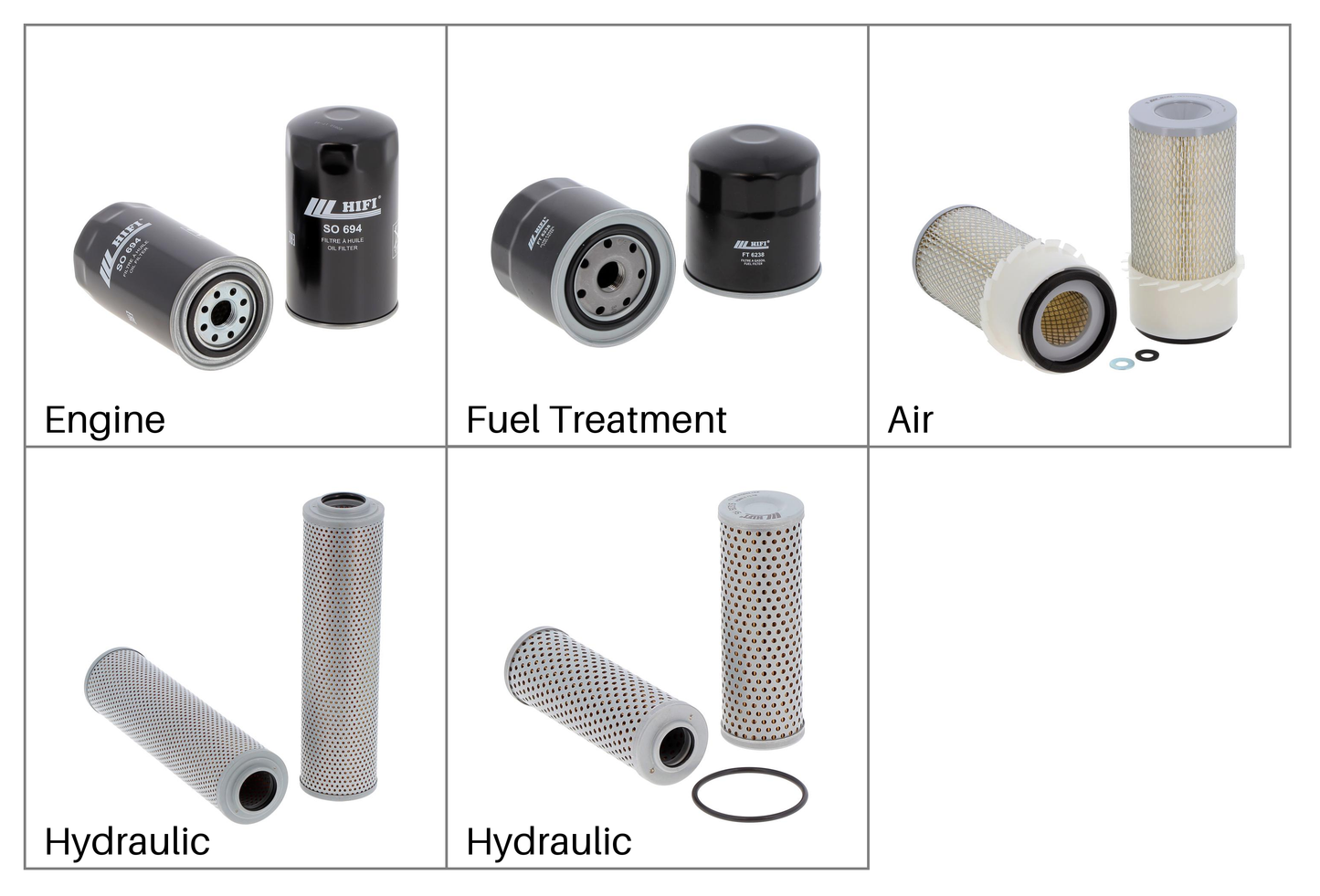 Hitachi EX60 EX60-1 | Filter Kit
