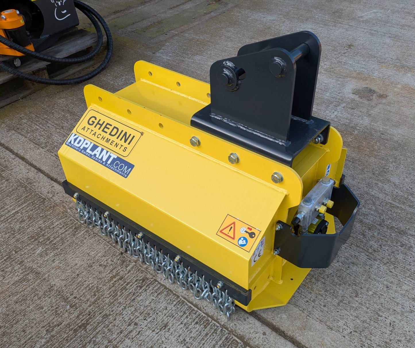 Flail Mulcher for 2.9-4 ton Excavator | Ghedini DA 08