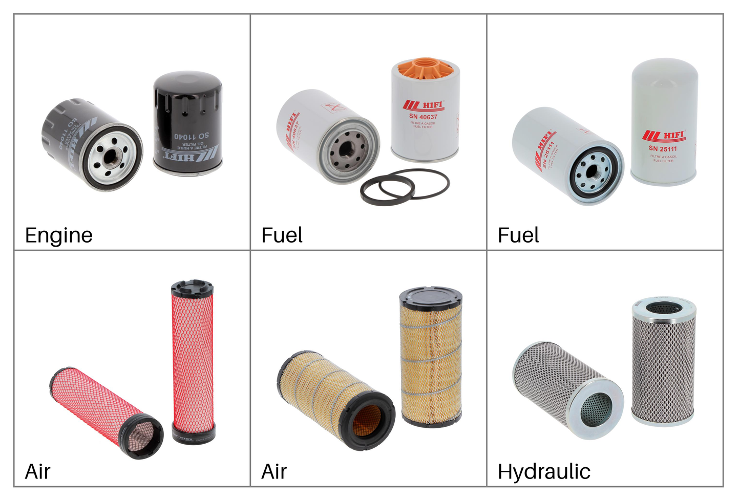 Komatsu PC130-8 | Filter Kit