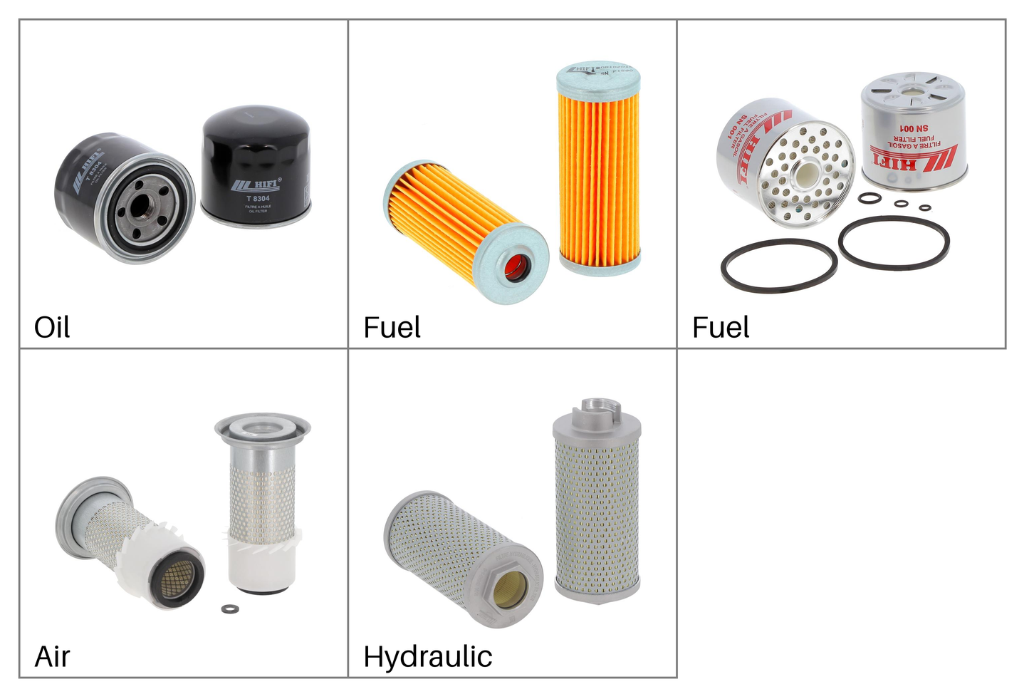 Hitachi EX30-2 | Kit de filtros