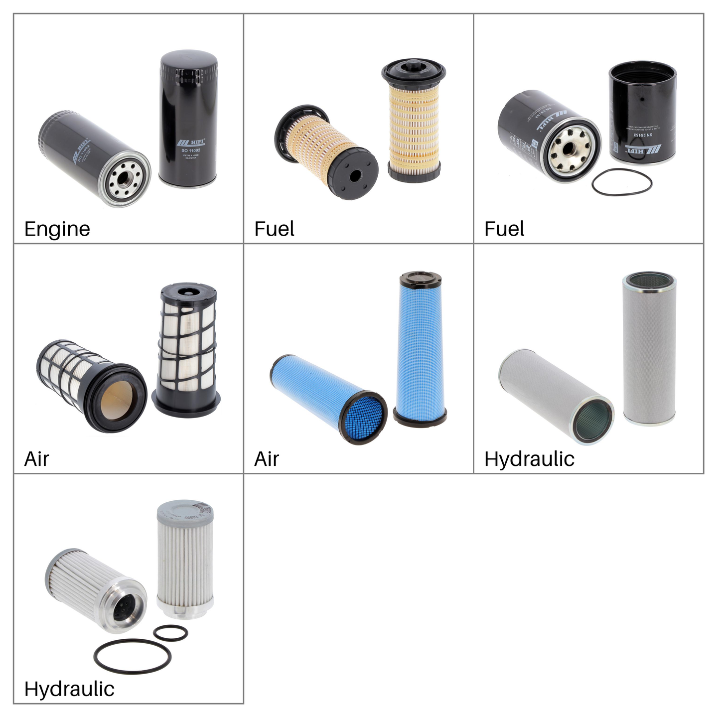 Doosan / Daewoo DX140-5 DX140LC-5 | Filter Kit