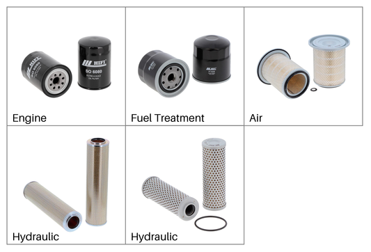 Hitachi EX120-3 | Filterkit