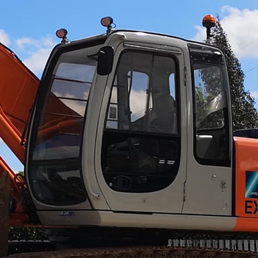 Hitachi EX Excavator Cab Glass | EX