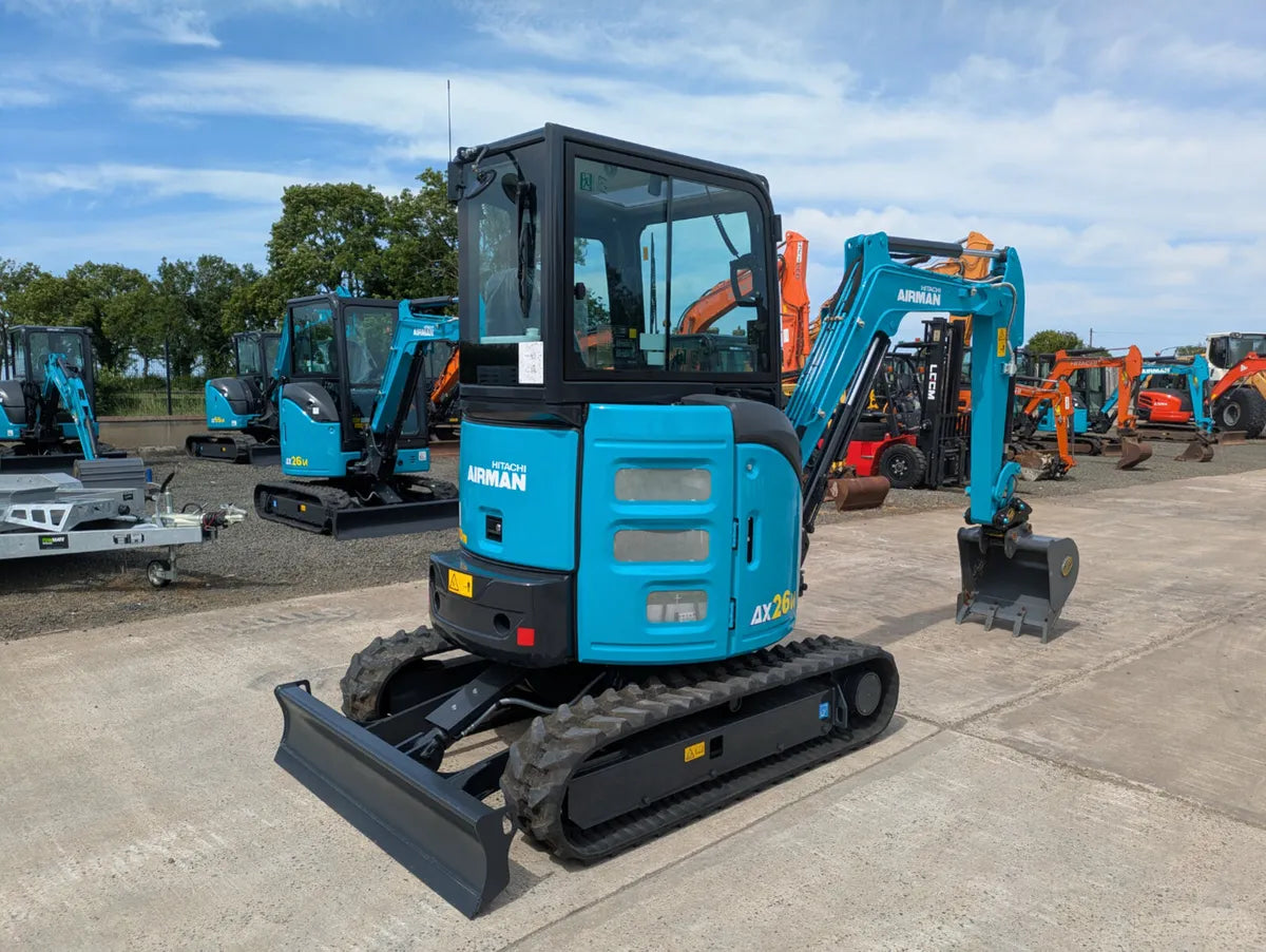 Airman AX26u-7 | New 2025 2.7 ton Mini Excavator