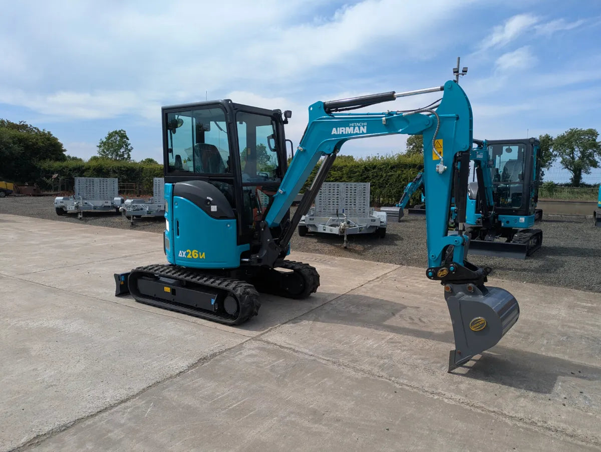Airman AX26u-7 | New 2025 2.7 ton Mini Excavator