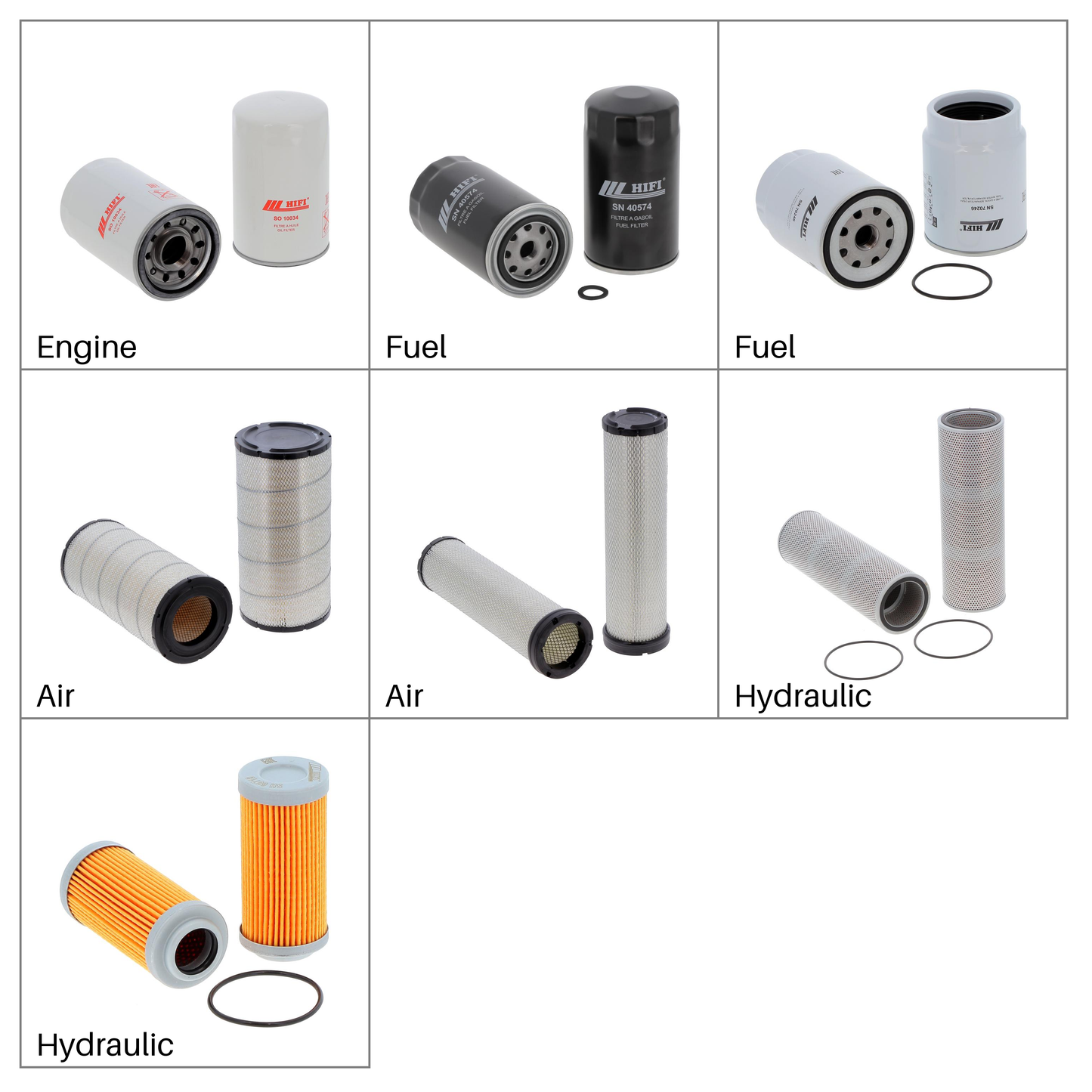 Doosan / Daewoo DX140 DX140LC DX140LC-1 | Filter Kit