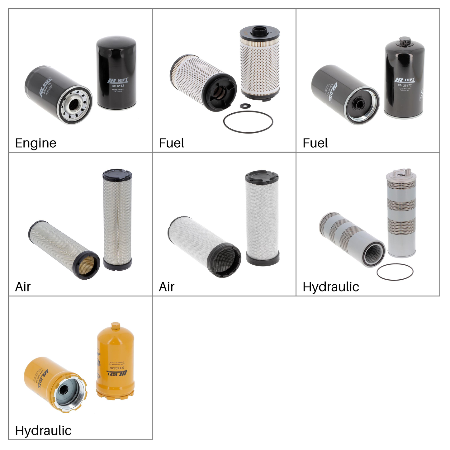 Hitachi ZX300-6 ZX300USLC-6 | Filter Kit