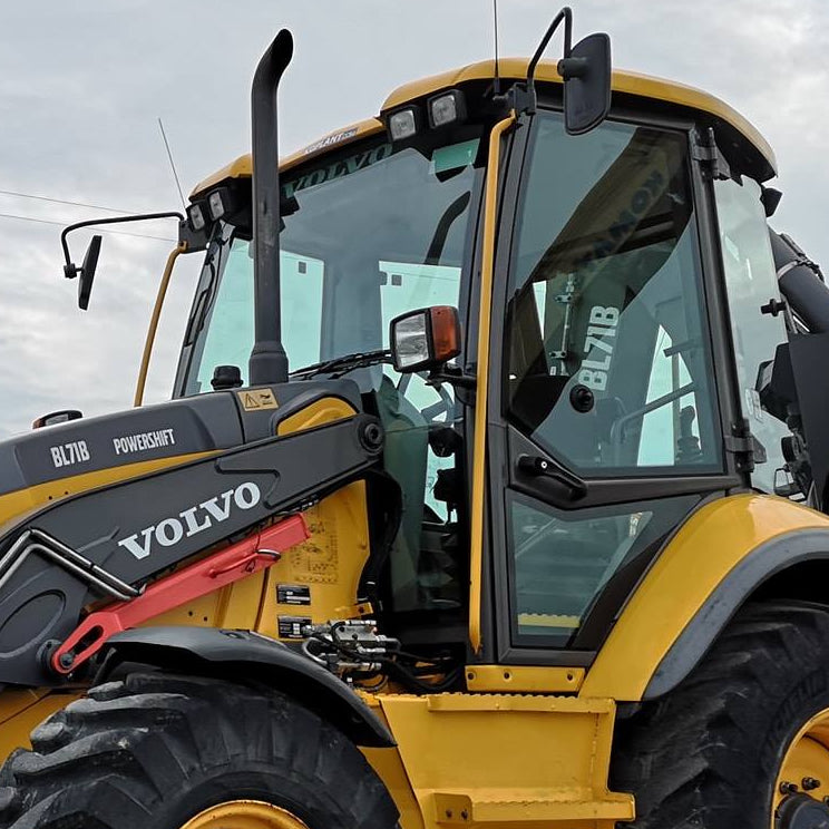 Volvo Loader Cab Glass