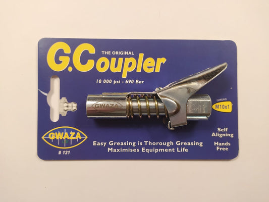 Grease Gun Coupler | M10x1 G-Coupler